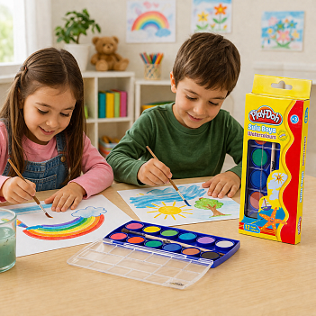 Playdoh Sulu Boya 12 Li