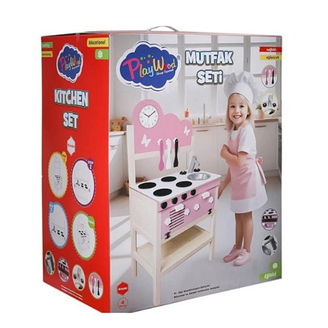 AHŞAP MUTFAK SETİ ++  KUTUDA