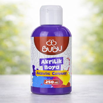 BUBU AKRİLİK BOYA 250 ML MOR