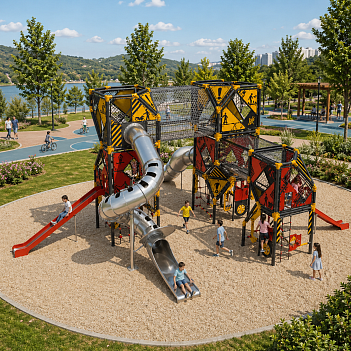 Şantiye Serisi Oyun Park Alanı 1