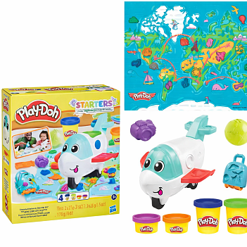 PLAYDOH EĞLENCELİ UÇAK BAŞLANGIÇ SETİ