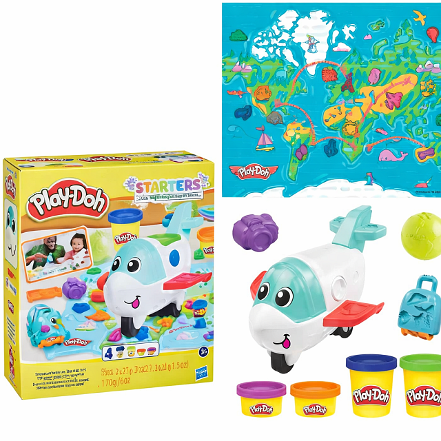 PLAYDOH EĞLENCELİ UÇAK BAŞLANGIÇ SETİ