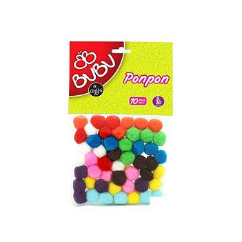 Ponpon 3 Cm 50`li Karma