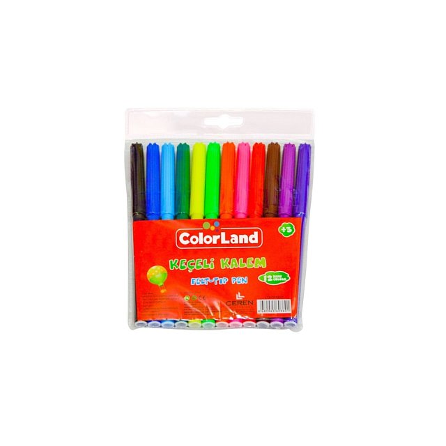Colorland Keçeli Kalem 12li