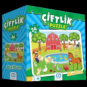 Ca Games Çiftlik Yer Puzzle