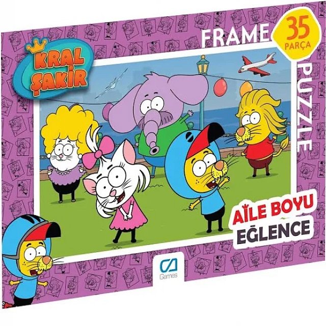 Kral Şakir Frame Puzzle 35