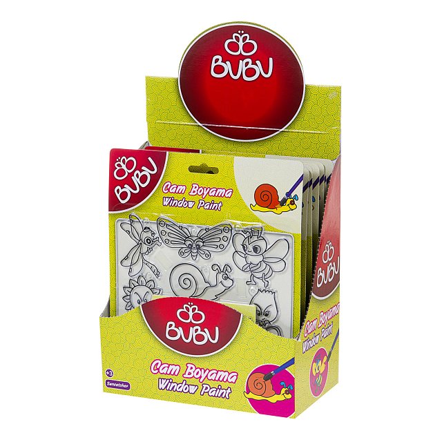 Bubu Cam Boyama Seti