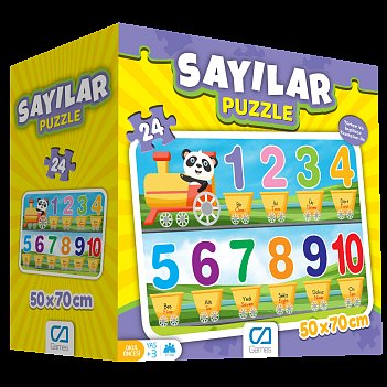 Ca Games Sayılar Yer Puzzle