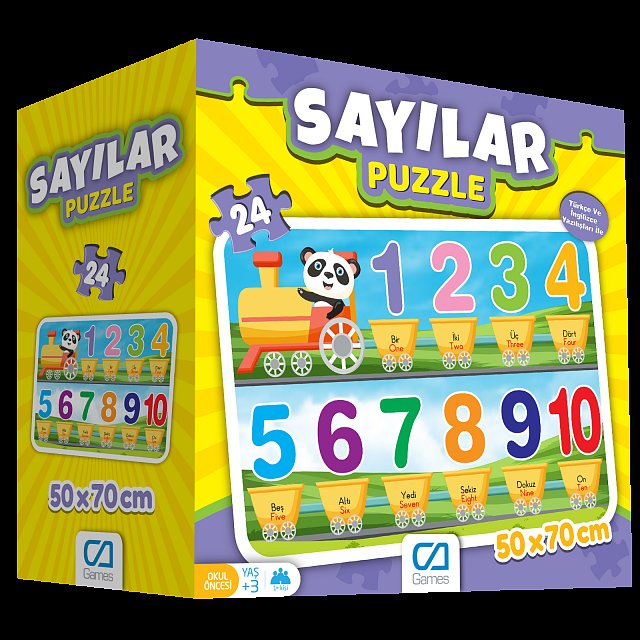 Ca Games Sayılar Yer Puzzle